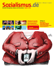 Aktuelle Ausgabe der Zeitung Sozialismus
