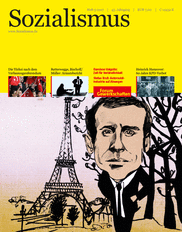 Aktuelle Ausgabe der Zeitung Sozialismus