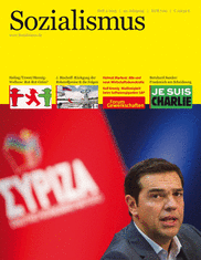 Aktuelle Ausgabe der Zeitung Sozialismus