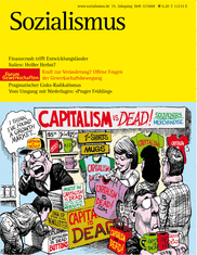 Aktuelle Ausgabe der Zeitung Sozialismus