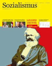 Aktuelle Ausgabe der Zeitung Sozialismus