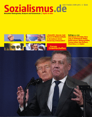 Aktuelle Ausgabe der Zeitung Sozialismus